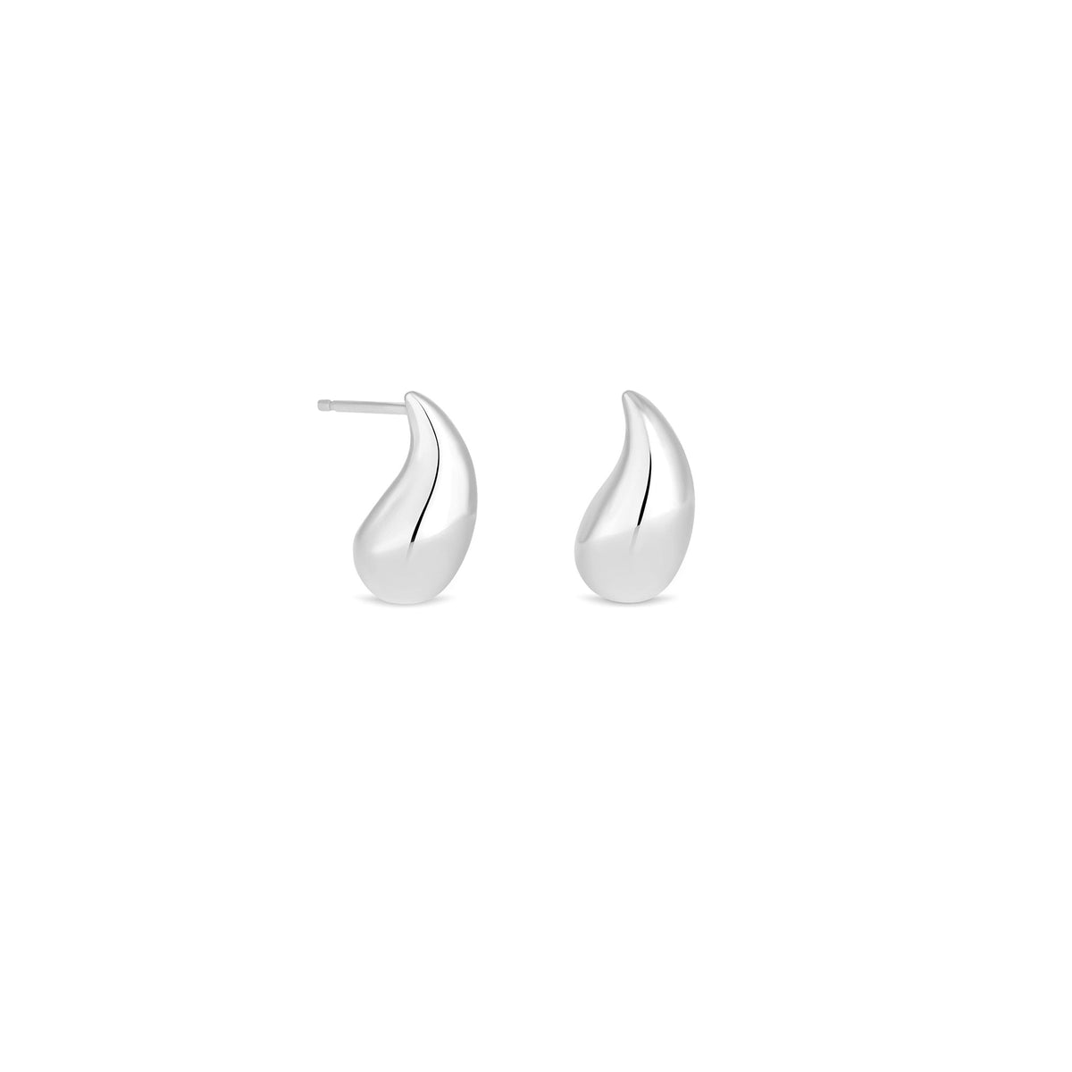 Simply Silver Sterling Silver 925 Polished Small Teardrop Earrings