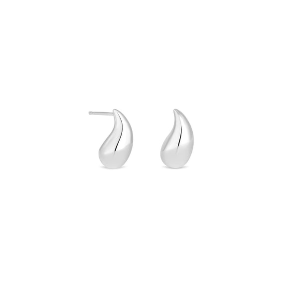 Simply Silver Sterling Silver 925 Polished Small Teardrop Earrings