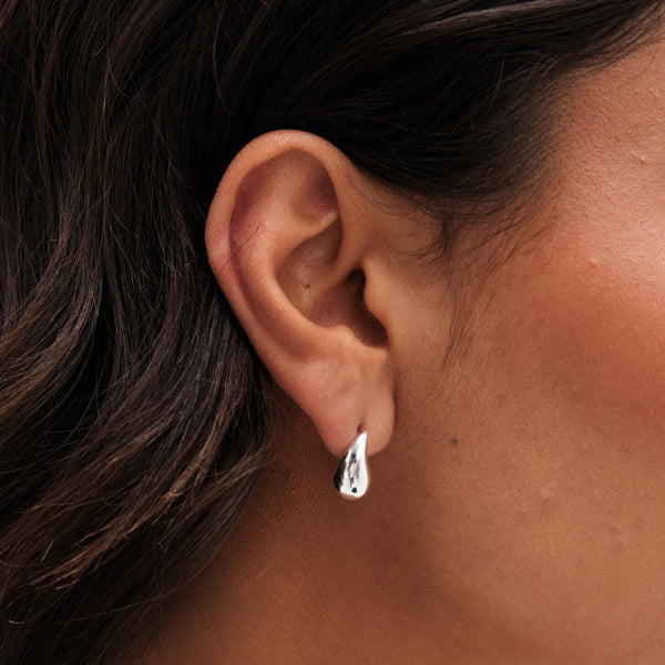 Simply Silver Sterling Silver 925 Polished Small Teardrop Earrings