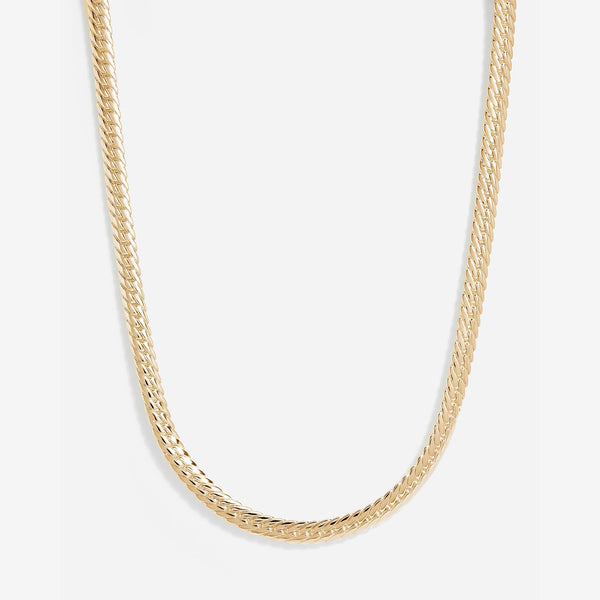 Jon Richard Gold Plated Herringbone Chain Necklace