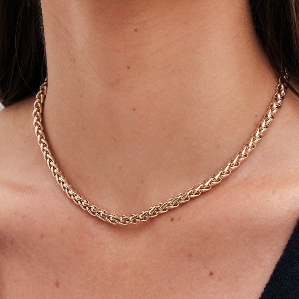 Jon Richard Gold Plated Entwined Chain Necklace
