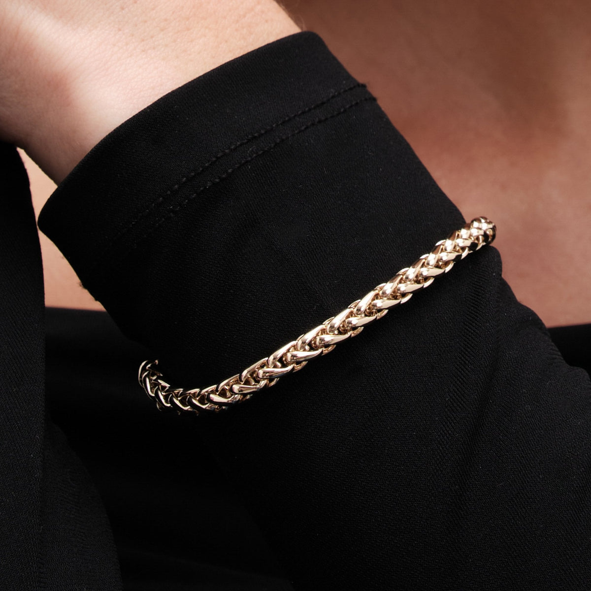 Jon Richard Gold Plated Entwined Chain Bracelet