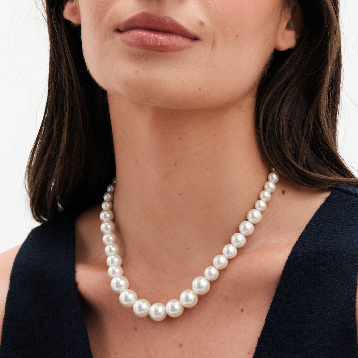 Jon Richard Graduated Pearl Necklace