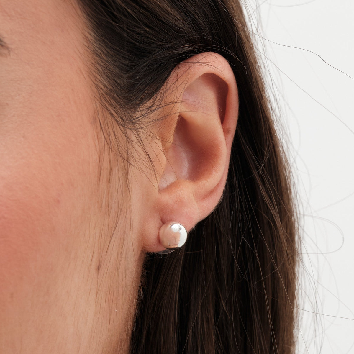 Mood Silver Knot Dome Mixed Earrings - Pack of 3
