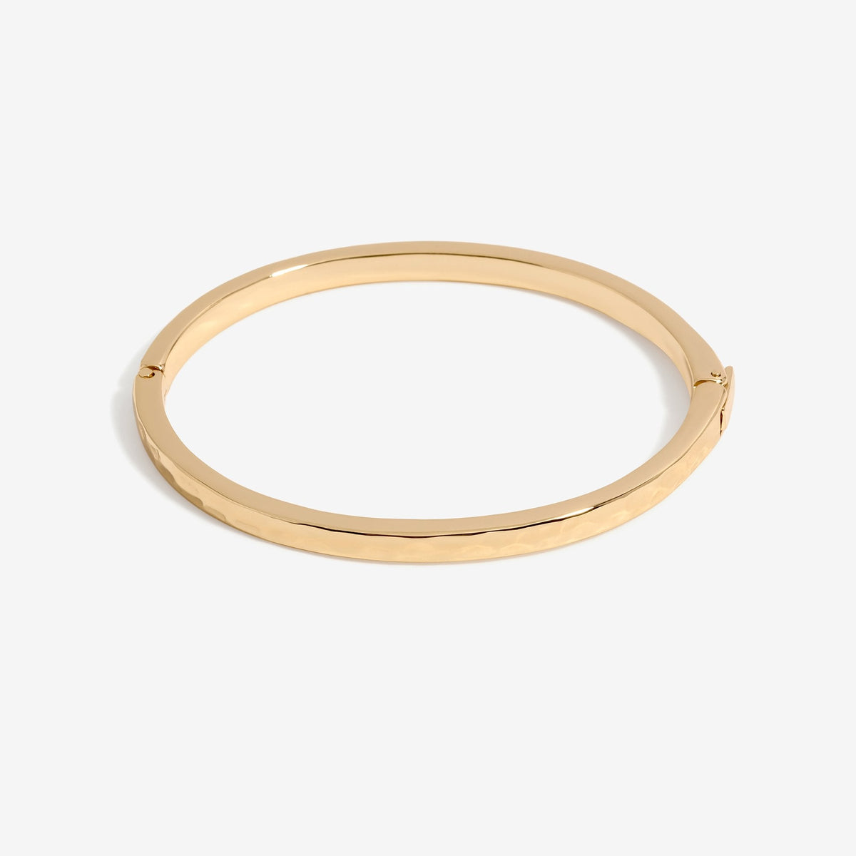 Jon Richard Gold Plated Polished Molten Bangle