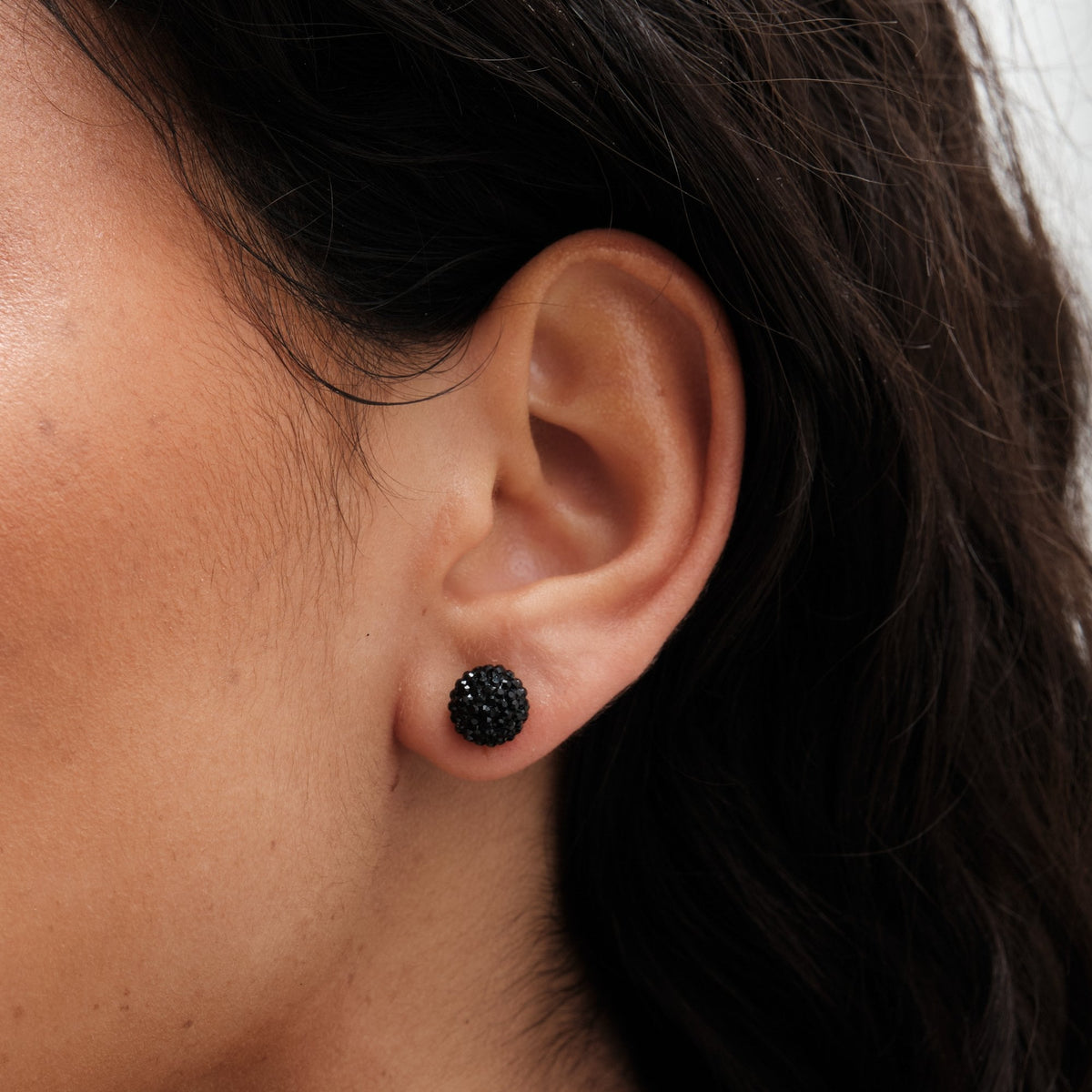 Mood Two Tone Ball Stud Earrings - Pack of 3