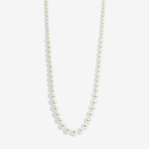 Jon Richard Long Graduated Pearl Necklace