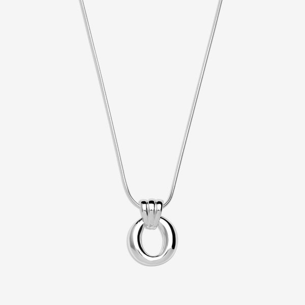 Simply Silver Sterling Silver 925 Polished Door Knocker Pendant