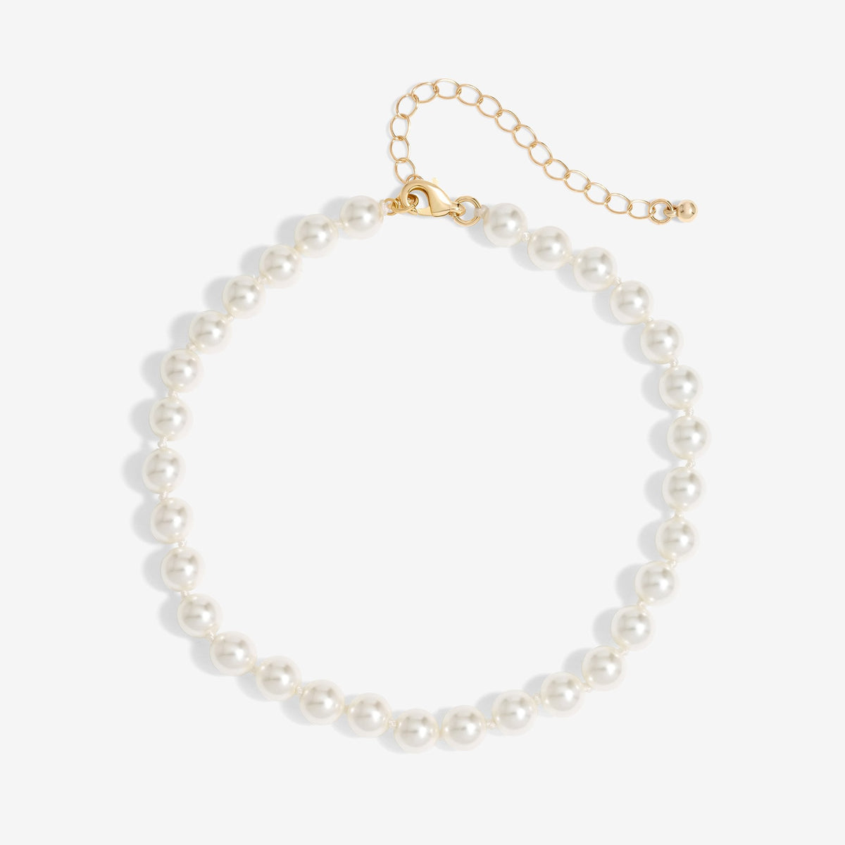 Jon Richard 8mm Pearl Choker Necklace