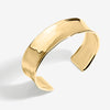 Inicio Gold Plated Polished Cuff - Gift Pouch
