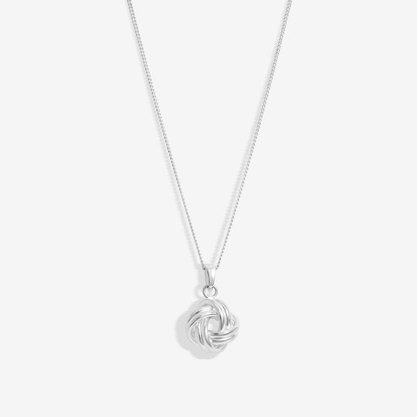 Simply Silver Sterling Silver 925 Polished Knotted Pendant