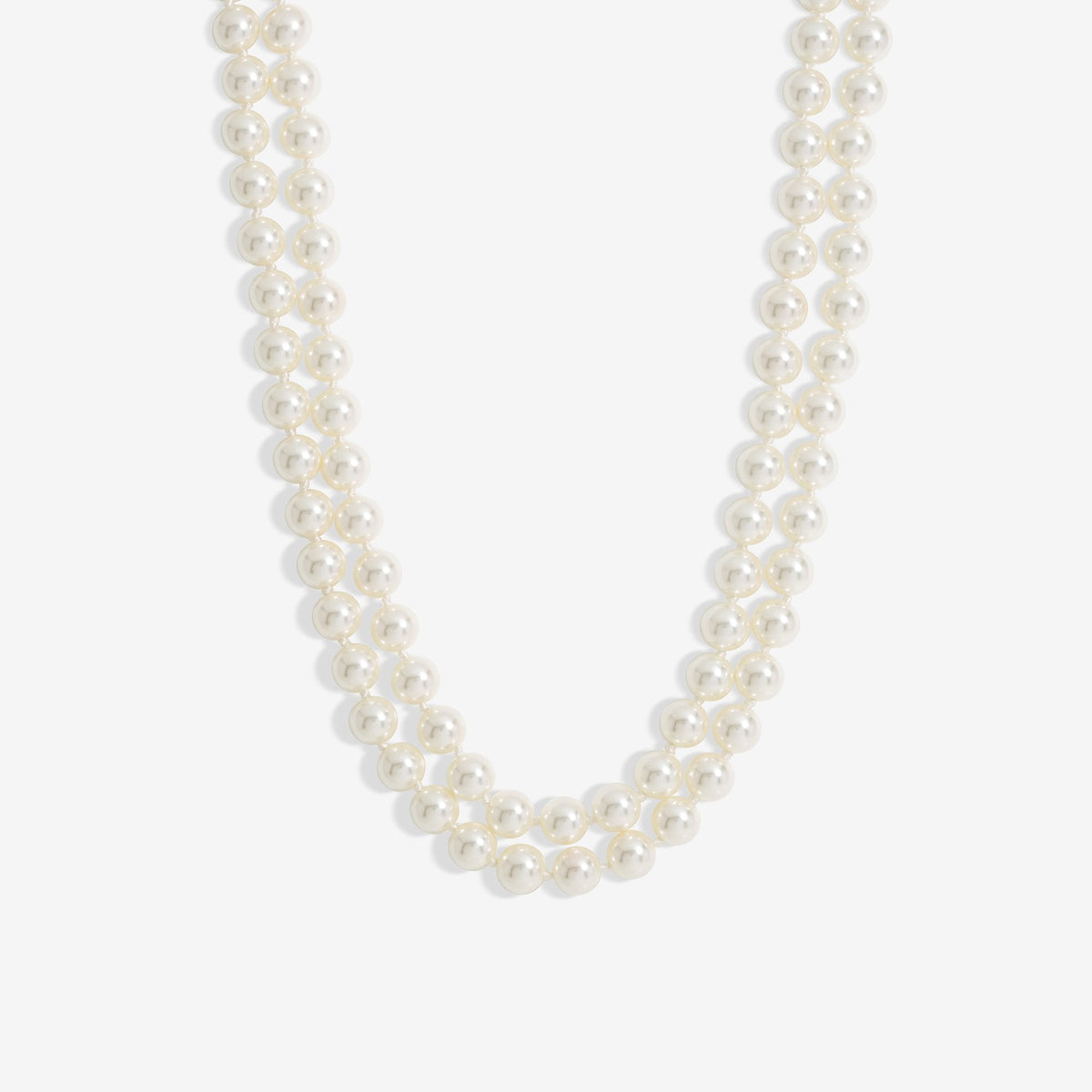 Jon Richard Gold Plated Double Row Pearl Choker Necklace