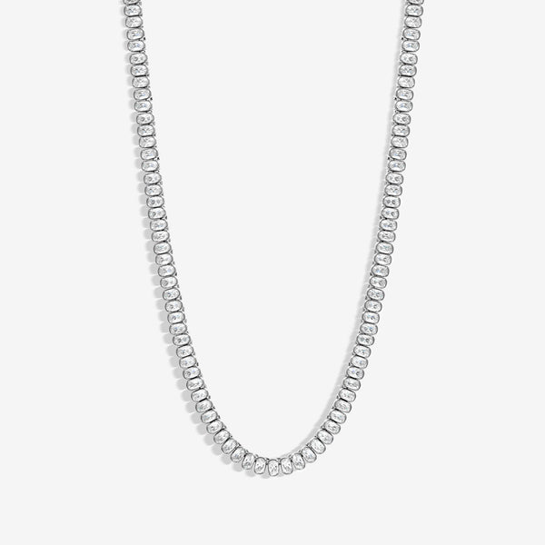 Jon Richard Rhodium Plated Cubic Zirconia Zirconia Allway