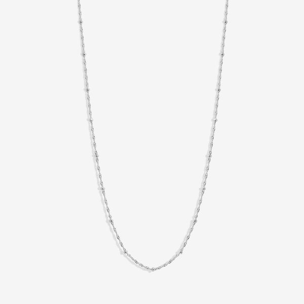 Simply Silver Sterling Silver 925 Twist Ball Chain Necklace