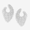 Jon Richard Crystal Open Statement Earrings