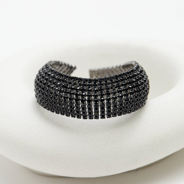 Jon Richard Statement Jet Bracelet