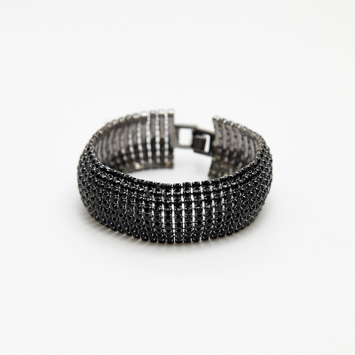 Jon Richard Statement Jet Bracelet