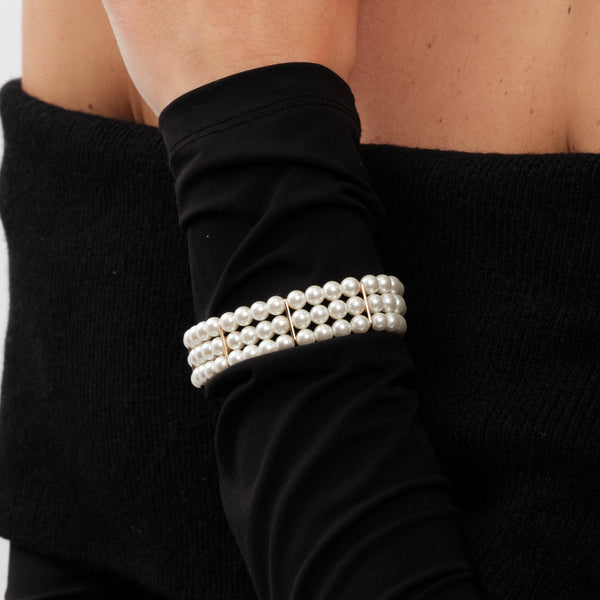 Jon Richard Multi Row Stretch Wristwear