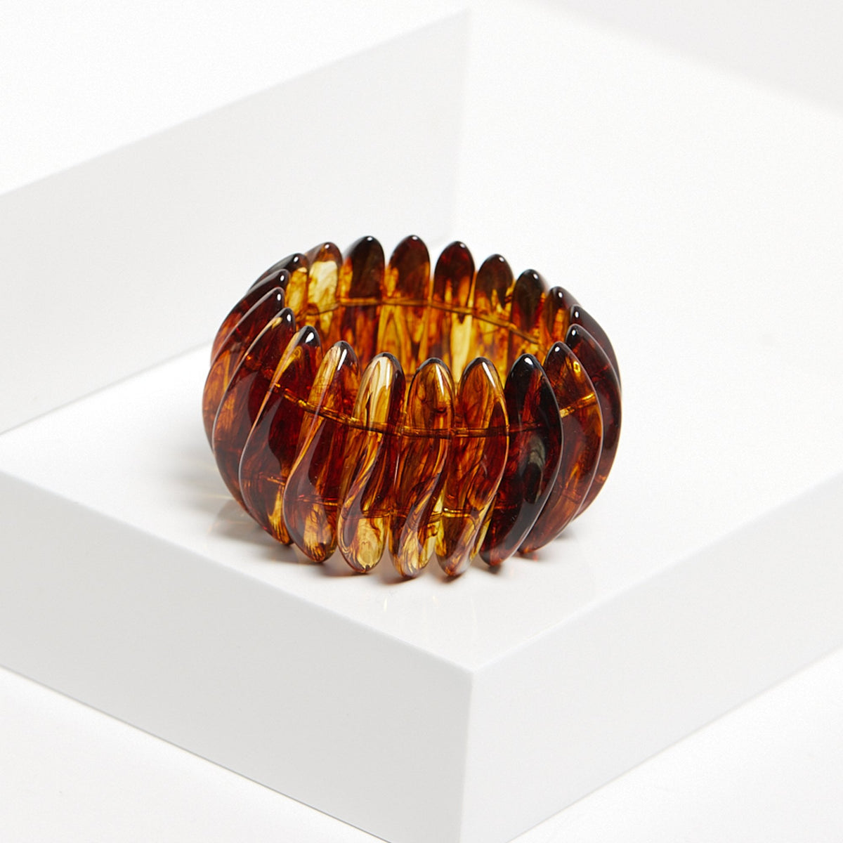 Mood Tort Resin Stretch Bracelet
