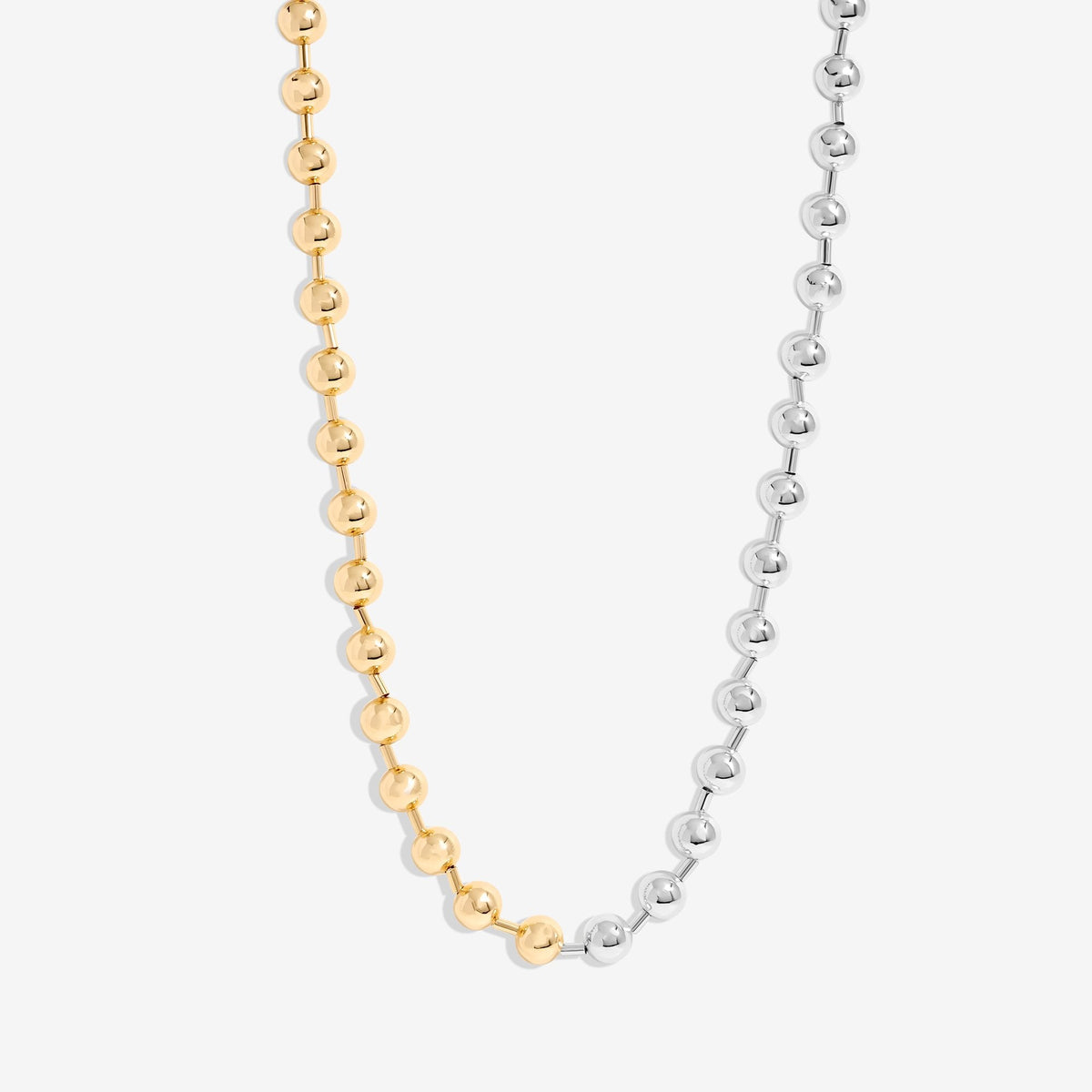 Mood Two Tone Ball Chain Allway Necklace