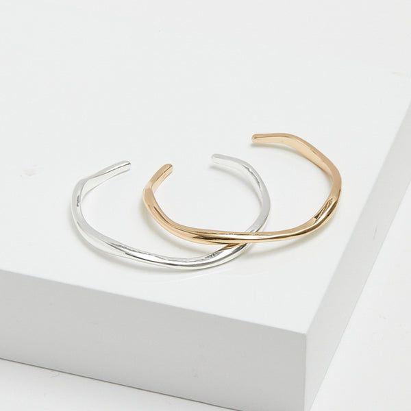 Inicio Two Tone Cuffs - Pack of 2 - Gift Pouch