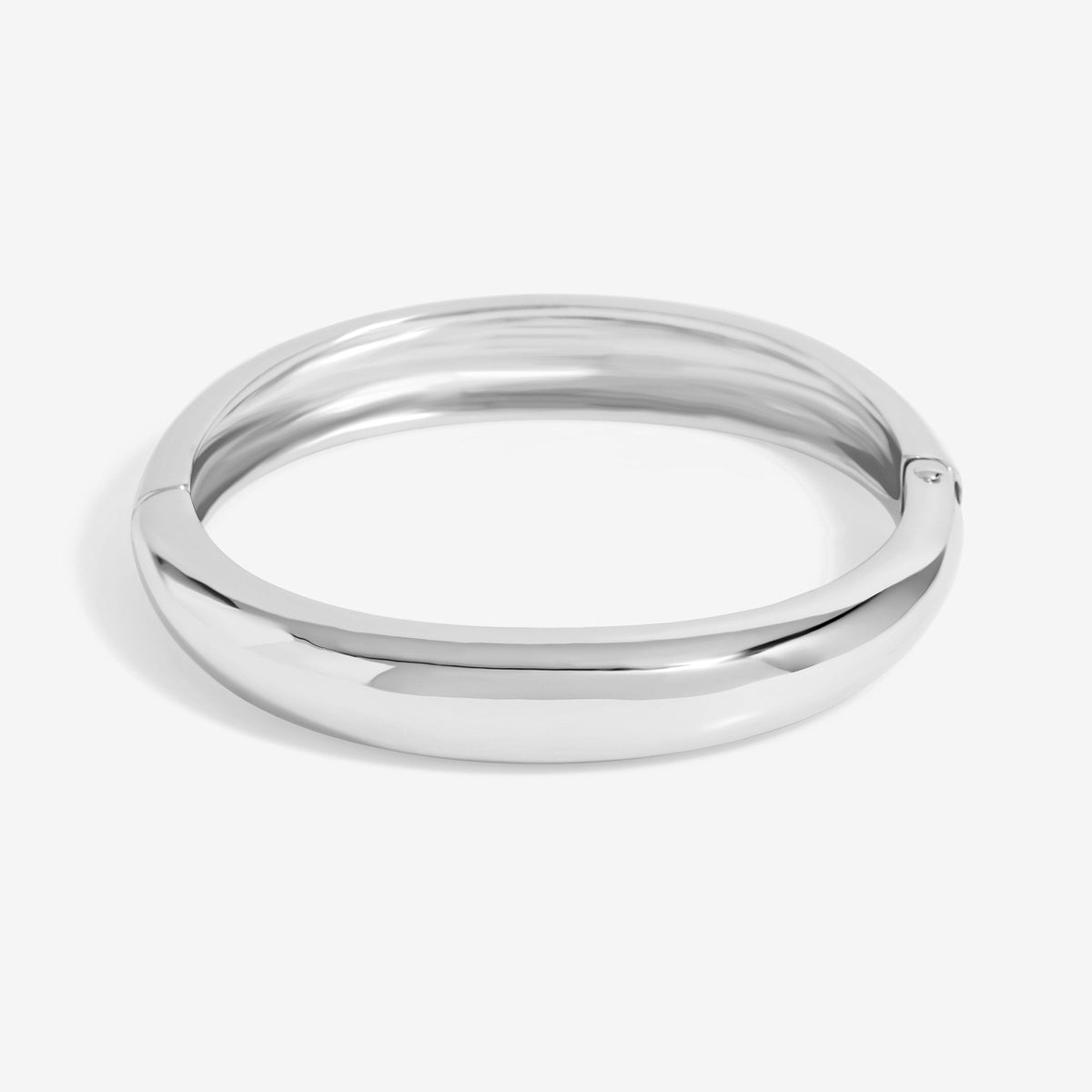 Jon Richard Silver Plated Dome Polished Bangle