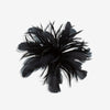 Jon Richard Black Statement Floral Clip Fascinator