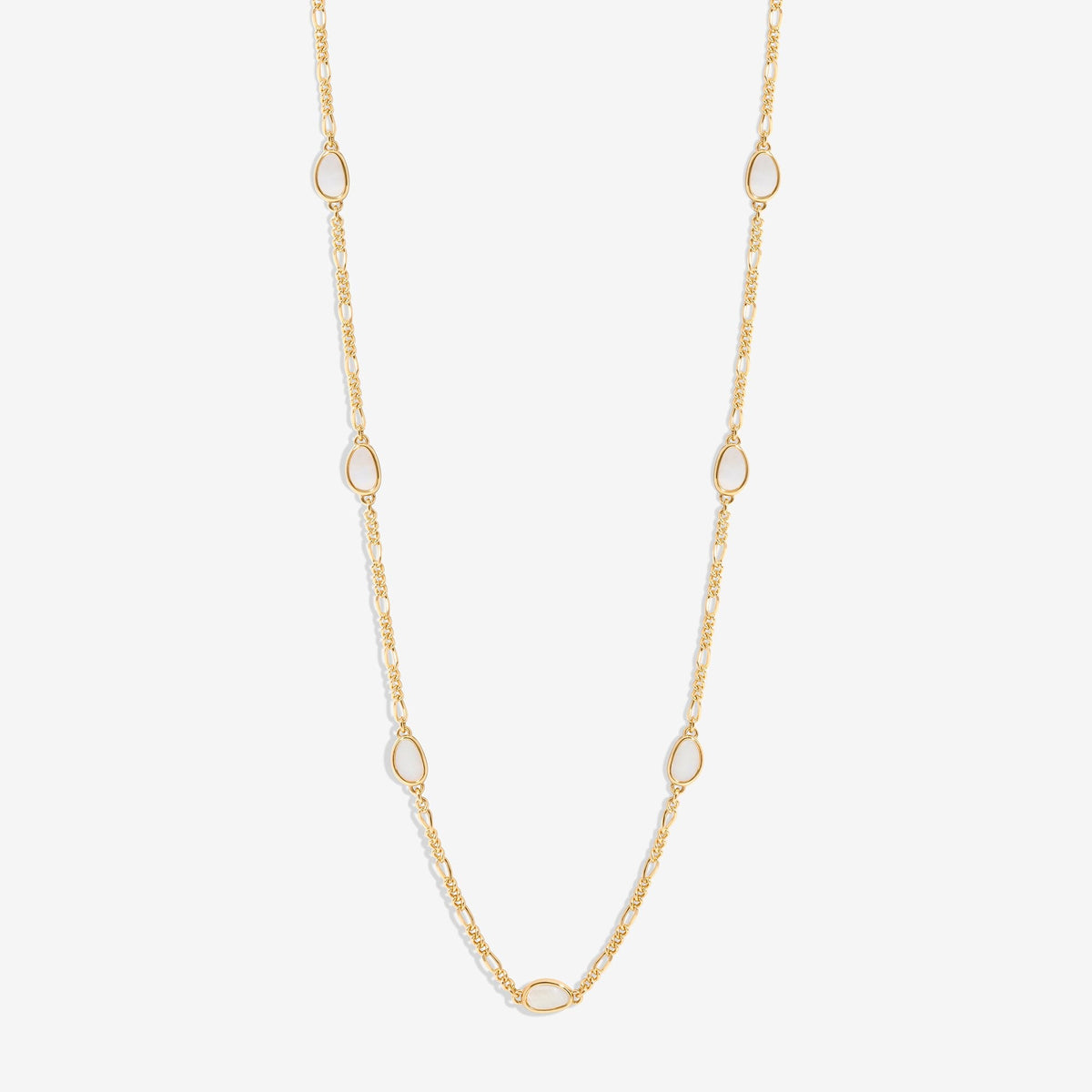 Jon Richard Gold Plated Chain And Shell Station Necklace
