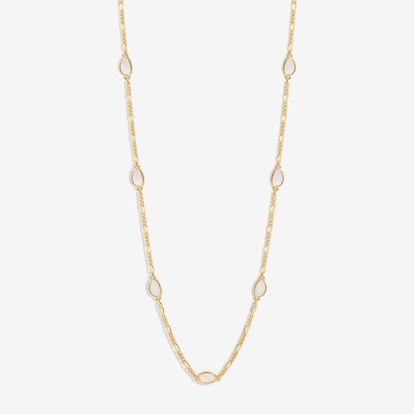 Jon Richard Gold Plated Chain And Shell Station Necklace