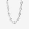 Jon Richard Silver Plated Polished Orb Chain Necklace