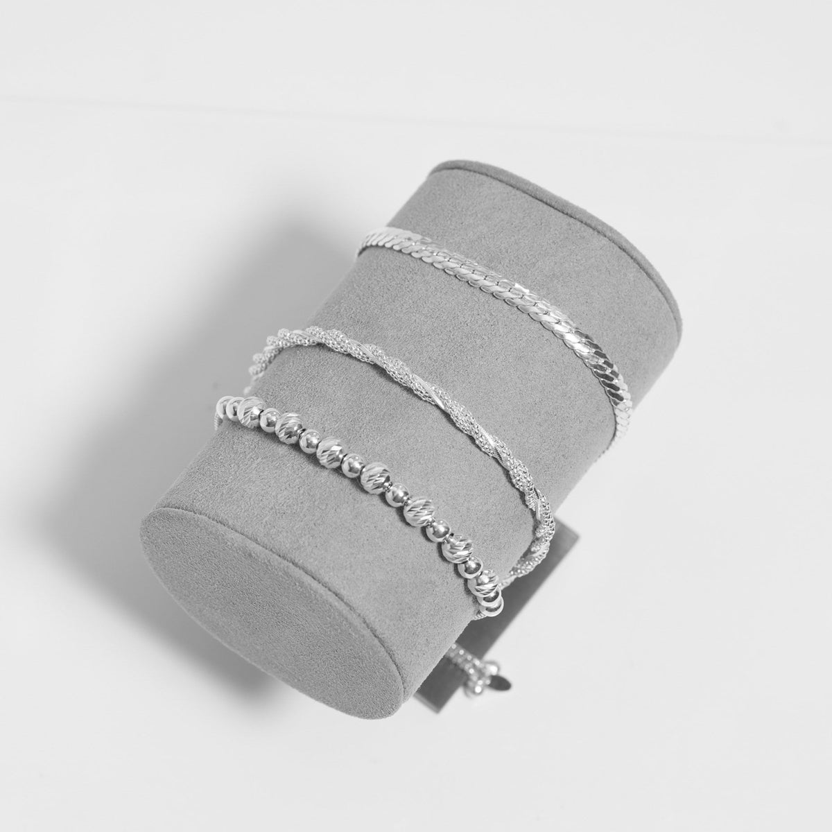 Simply Silver Sterling Silver 925 Flat Herringbone Bracelet
