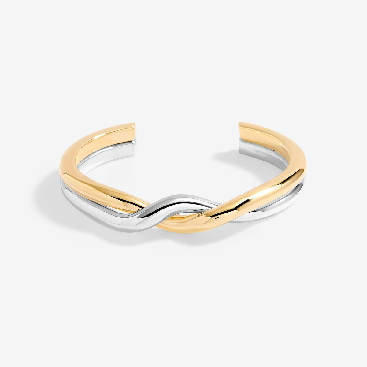 Jon Richard Two Tone Twisted Cuff