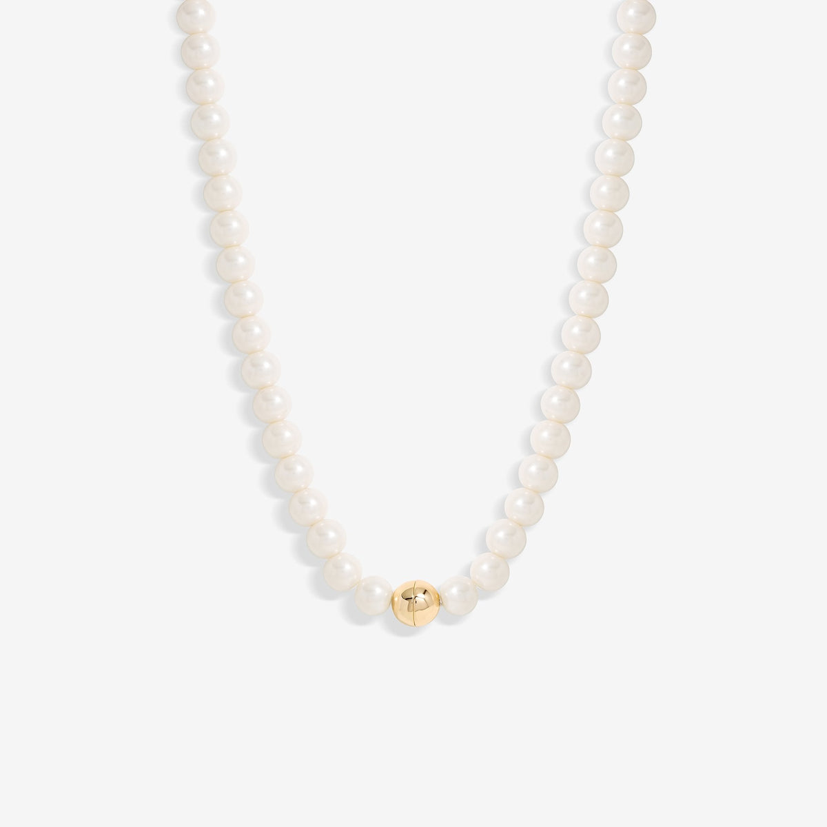 Jon Richard Gold Plated Magnetic Pearl Necklace