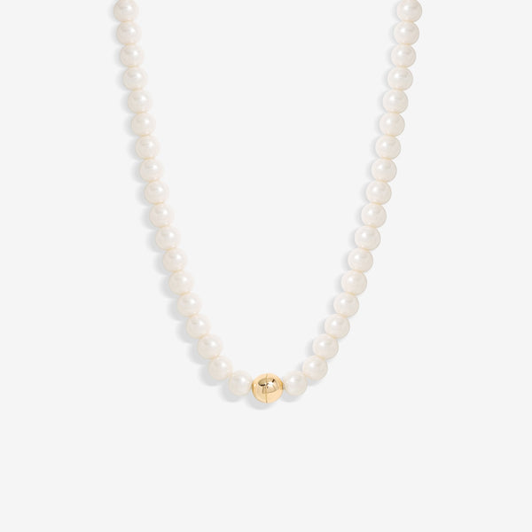 Jon Richard Gold Plated Magnetic Pearl Necklace