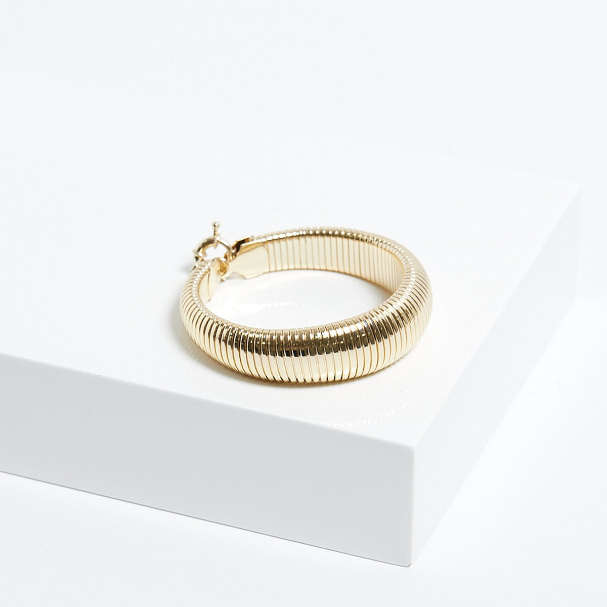 Jon Richard Gold Plated Omega Cuff Bracelet