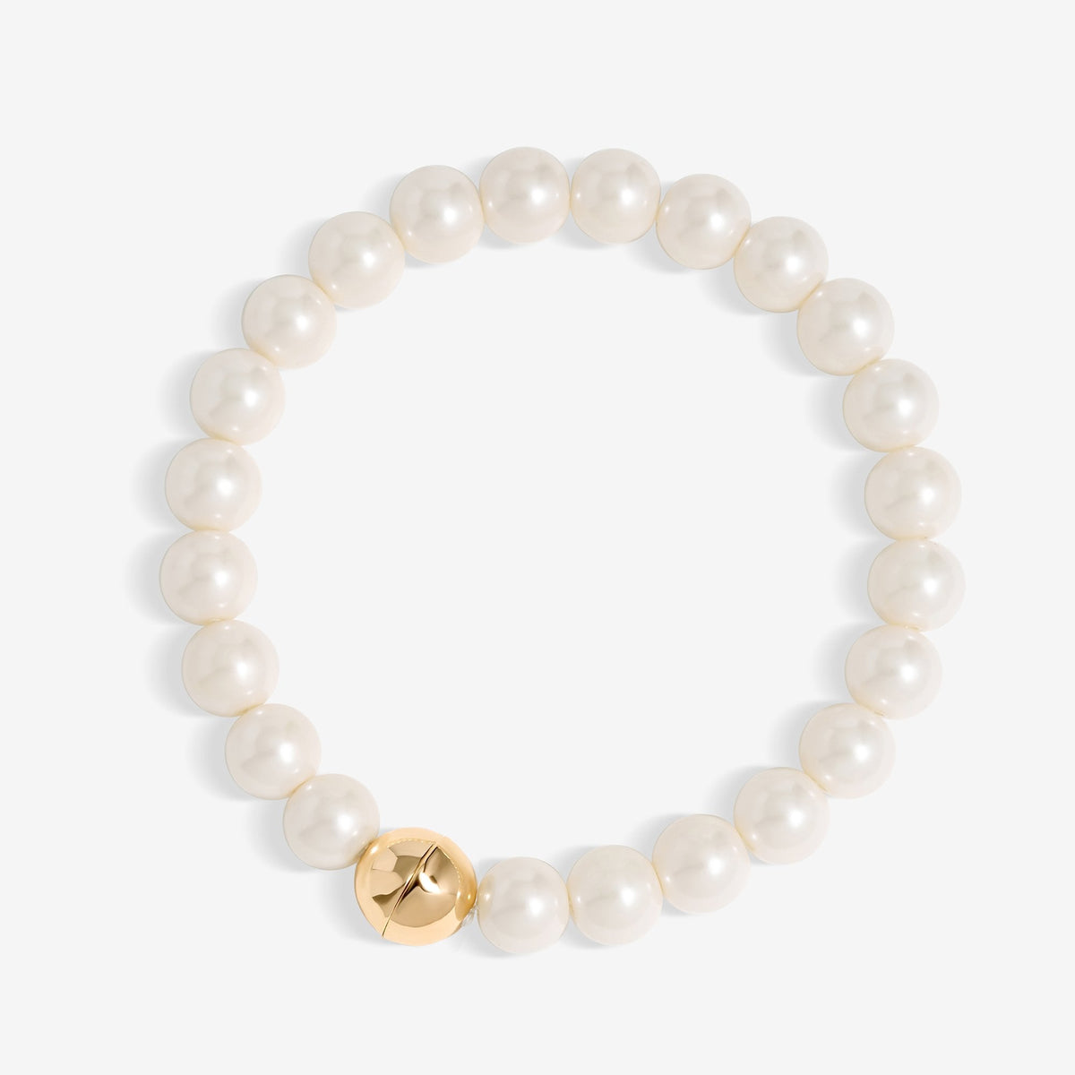 Jon Richard Gold Plated Magnetic Pearl Bracelet
