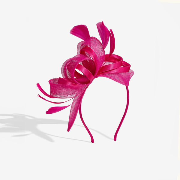 Jon Richard Fuchsia Medium Fascinator