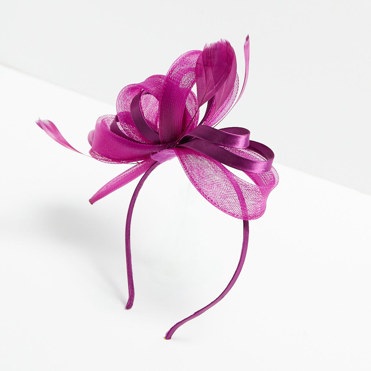 Jon Richard Medium Berry Fascinator Headband