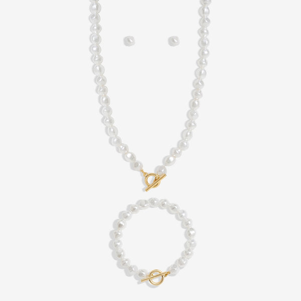 Mood Gold Pearl Strand 3 Piece Set