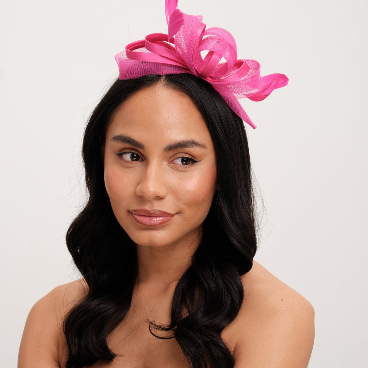 Jon Richard Fuchsia Medium Fascinator