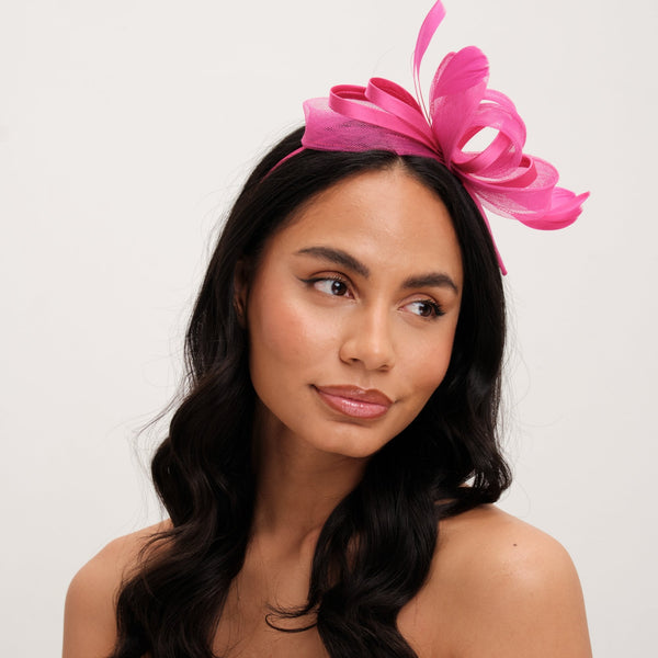 Jon Richard Fuchsia Medium Fascinator