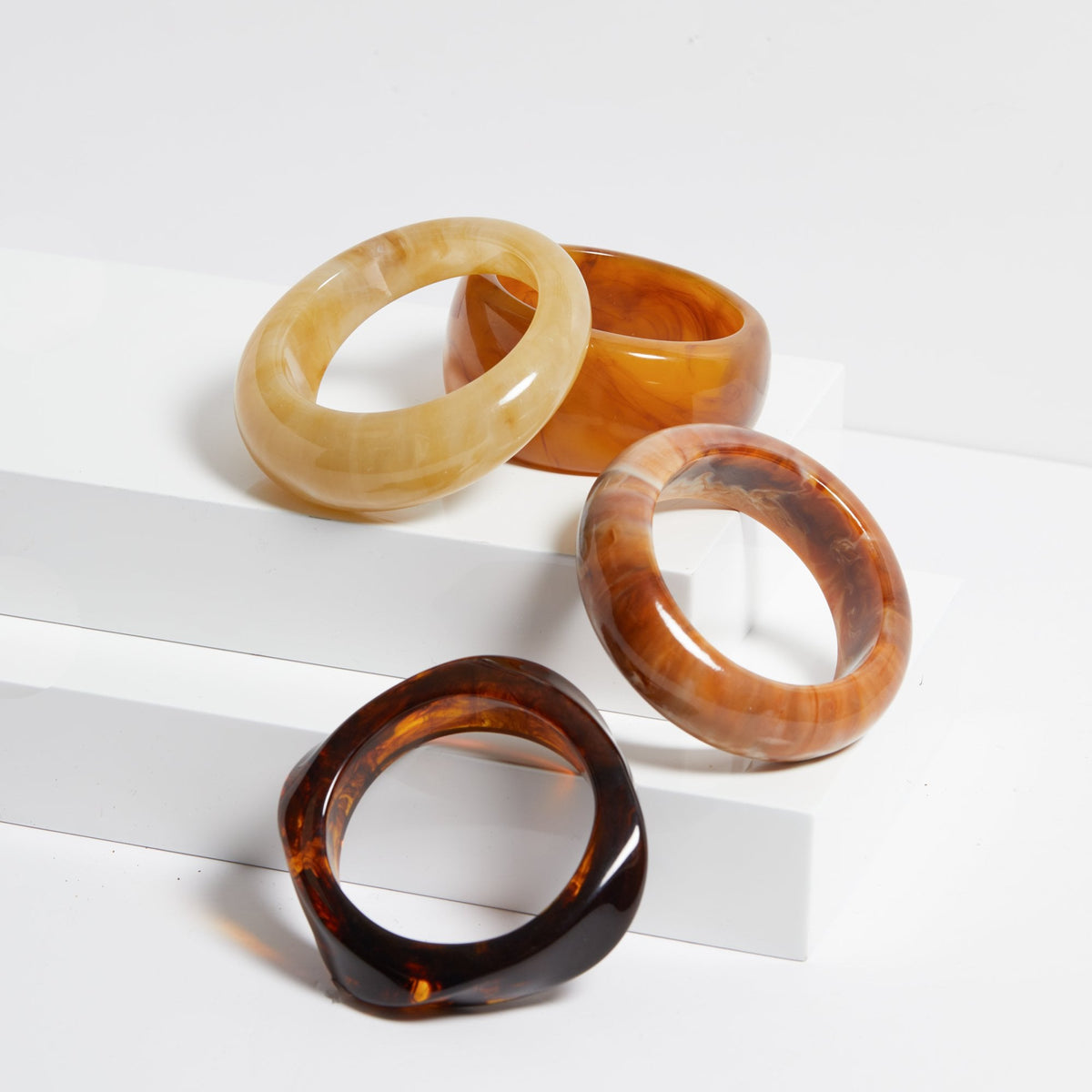 Jon Richard Dome Resin Bangle