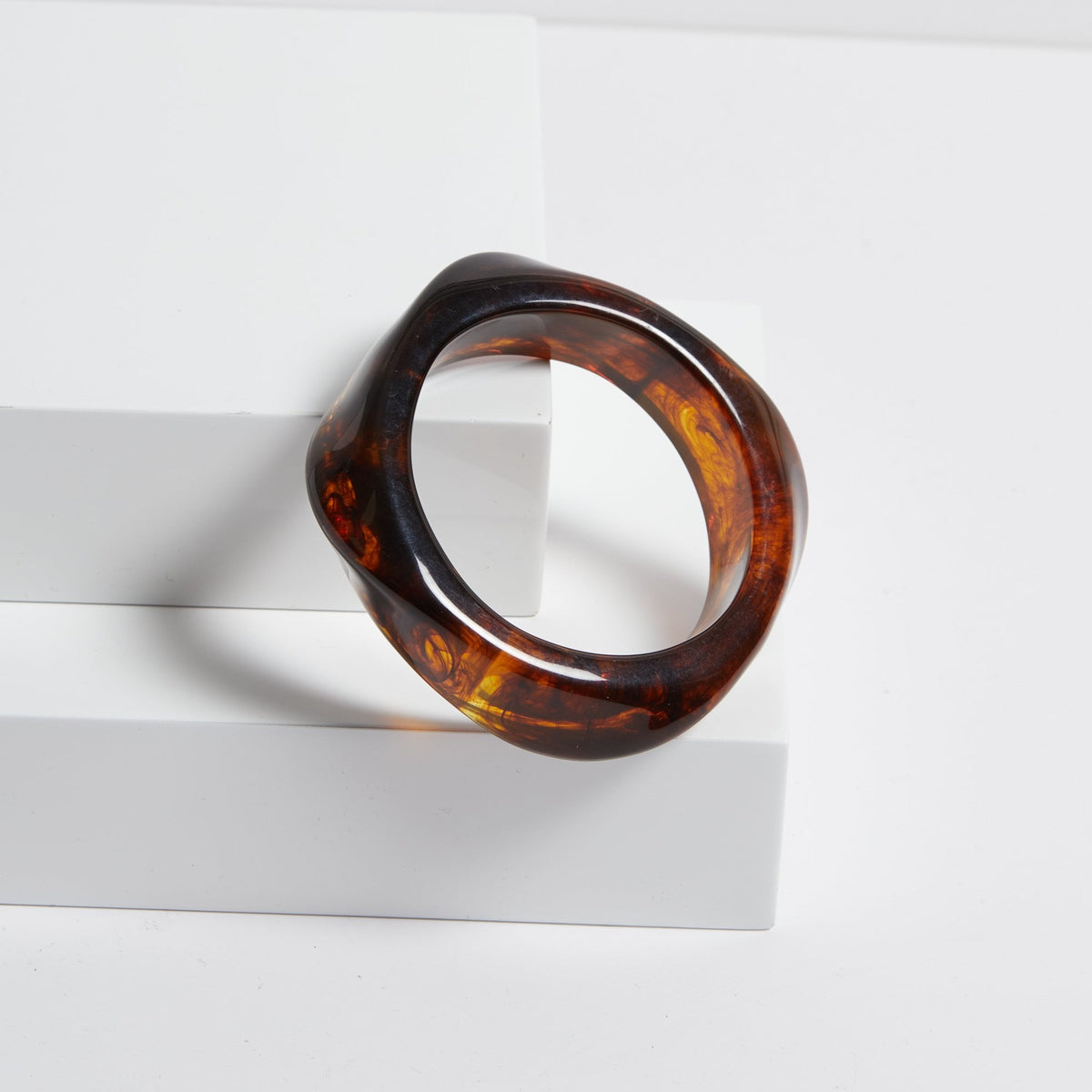 Jon Richard Amber Square Bangle