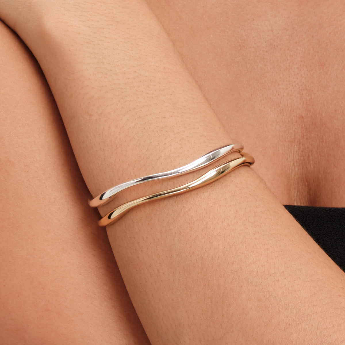 Inicio Two Tone Cuffs - Pack of 2 - Gift Pouch