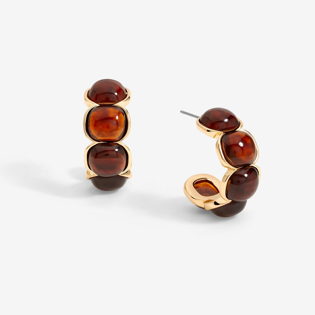 Jon Richard Gold Plated And Resin Hoops