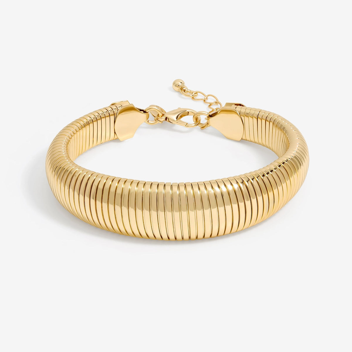 Jon Richard Gold Plated Omega Cuff Bracelet