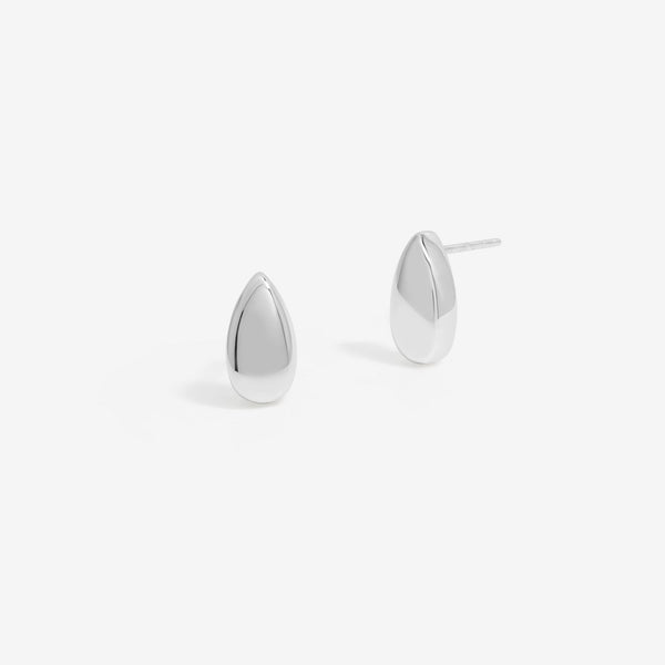 Simply Silver Sterling Silver 925 Polished Tear Drop Stud Earrings
