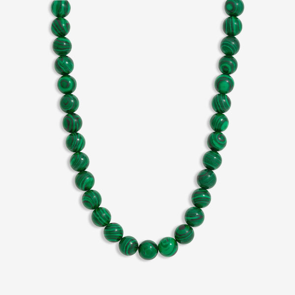 Jon Richard Gold Plated Malachite Necklace