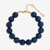 Mood Gold Blue Lapis Orb Bracelet