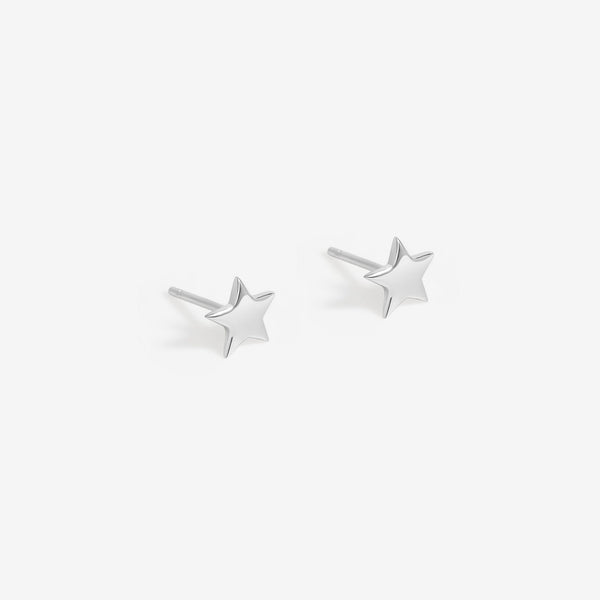Simply Silver Sterling Silver 925 Star Stud Earrings - Gift Boxed